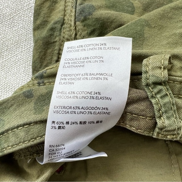 Anthropologie The Wanderer Camouflage Cargo shorts Size 29 - Picture 7 of 7